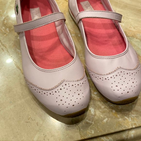 Preppy LaCoste leather comfort  shoes 7.5 - Picture 4 of 4